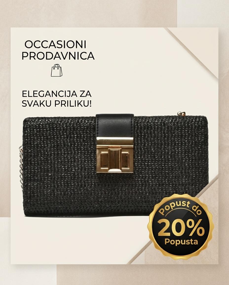 ŽENSKA TORBA – T032665 CRNA ŽENSKA TORBA – T032665 CRNA
